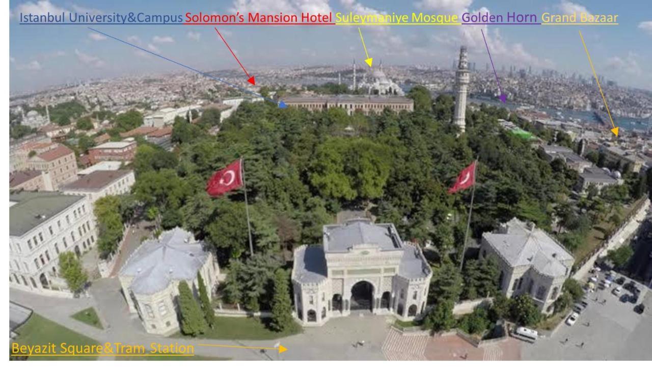 Solomon'S Mansion Hotel Istanbul Exterior photo